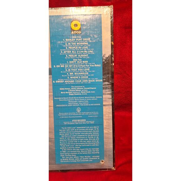 1970 Lulu New Routes Atco LP SD 33-310- Shrink w/hype- "Oh me, Oh my"- notched - Picture 8 of 10